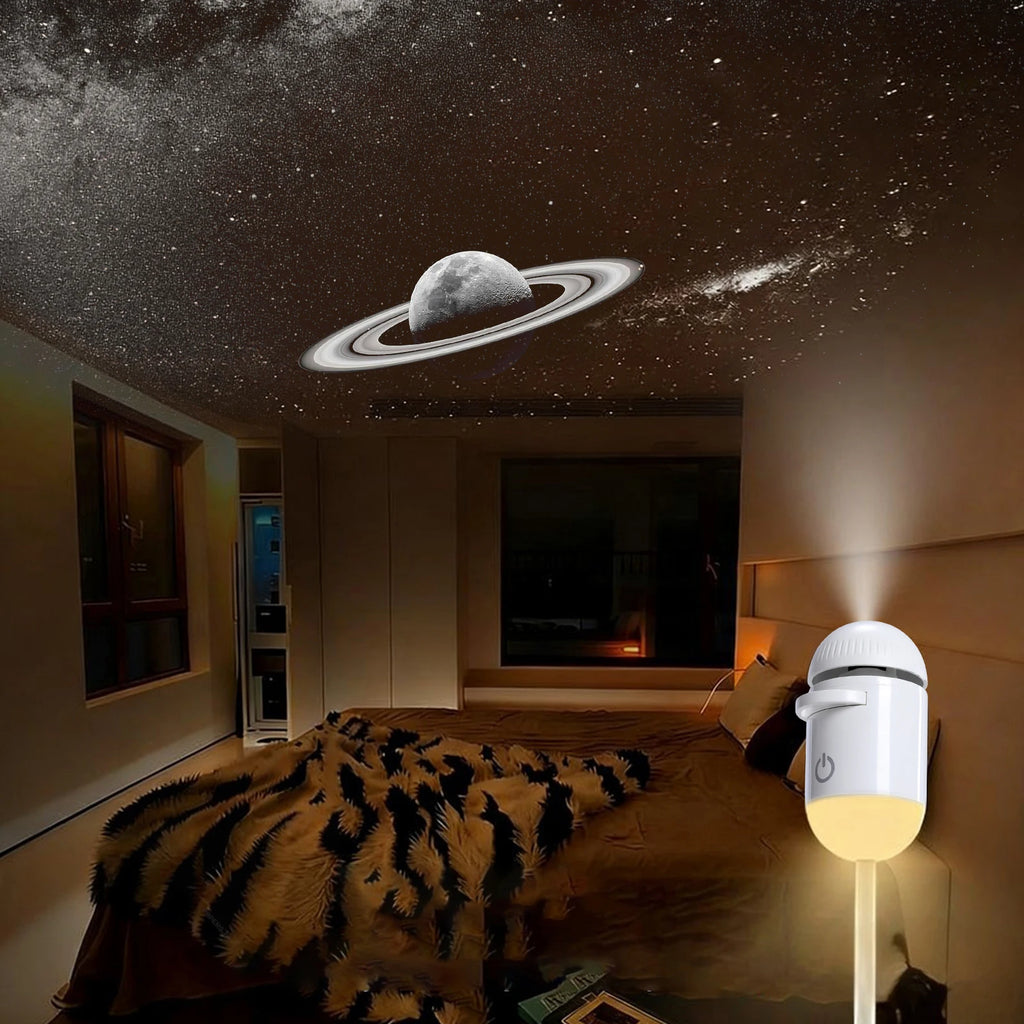 Mini Galaxy Projector — Starry Night Light for Any Room