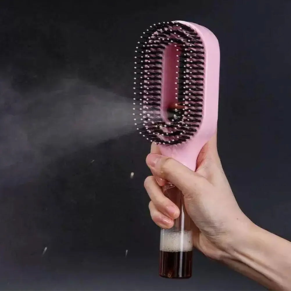2-in-1 Hair Spray Brush — Frizz-Free Hair Anywhere