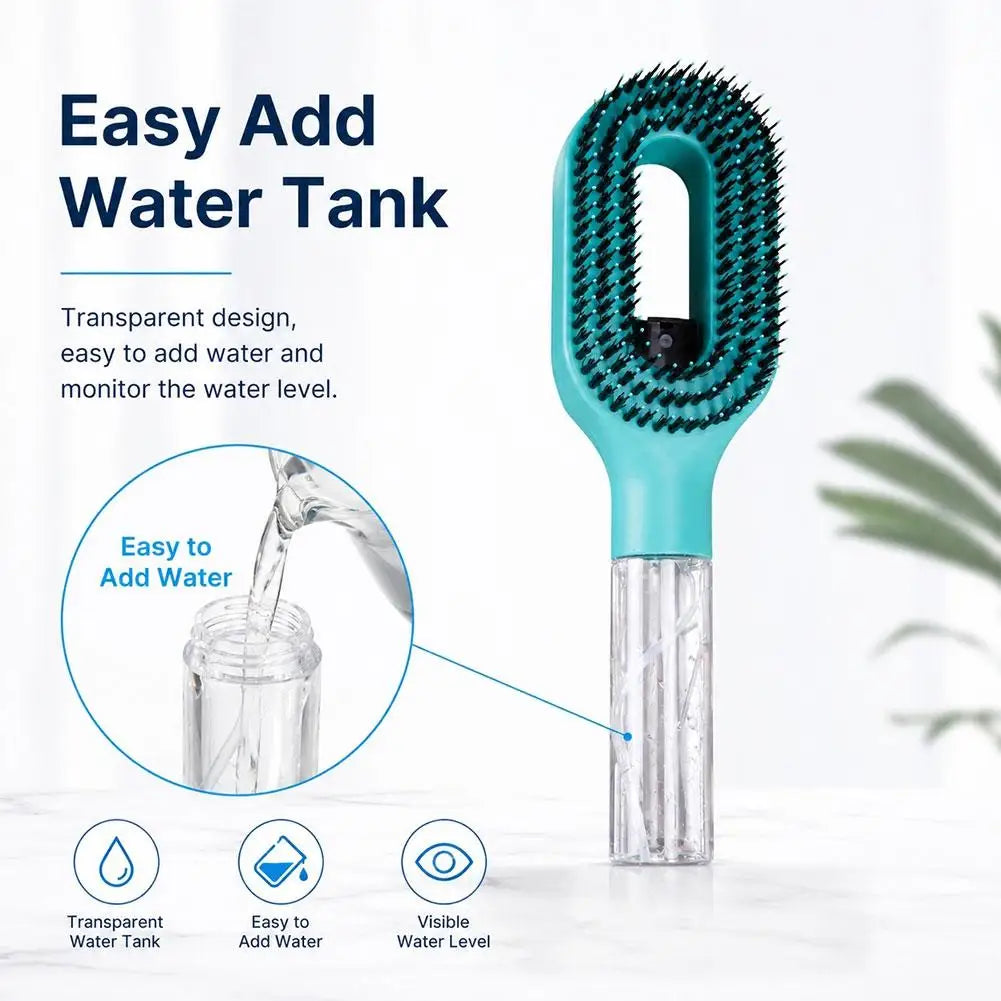 2-in-1 Hair Spray Brush — Frizz-Free Hair Anywhere