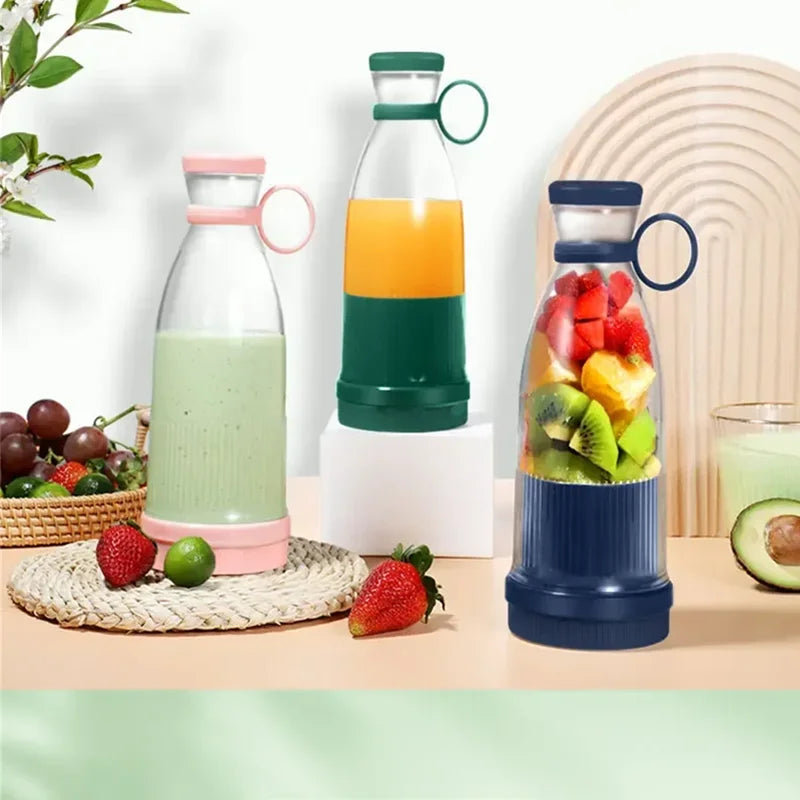 Electric Juicer Cup — 6-Blade USB Portable Blender