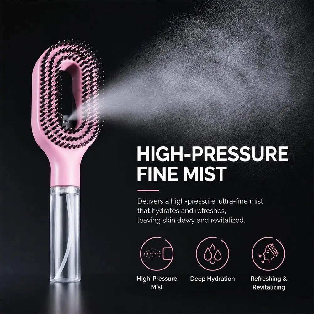 2-in-1 Hair Spray Brush — Frizz-Free Hair Anywhere