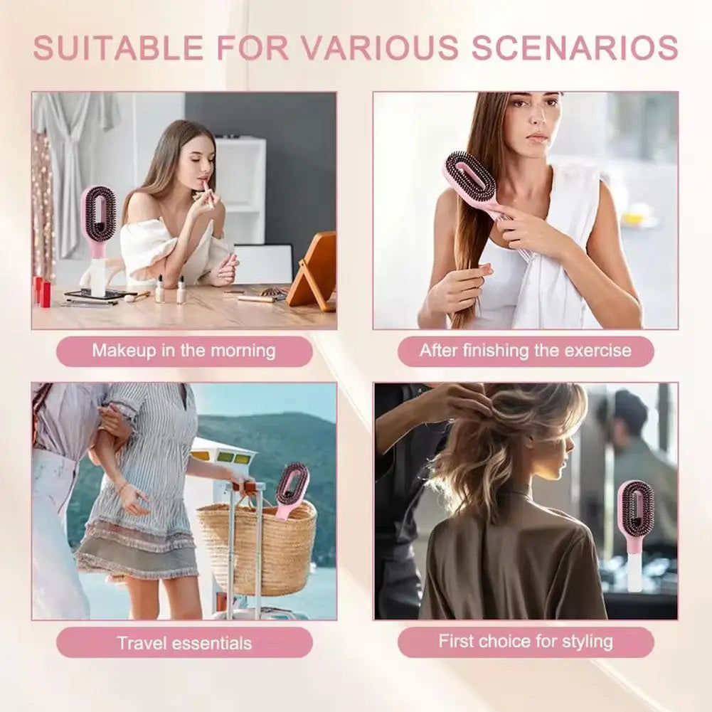 2-in-1 Hair Spray Brush — Frizz-Free Hair Anywhere