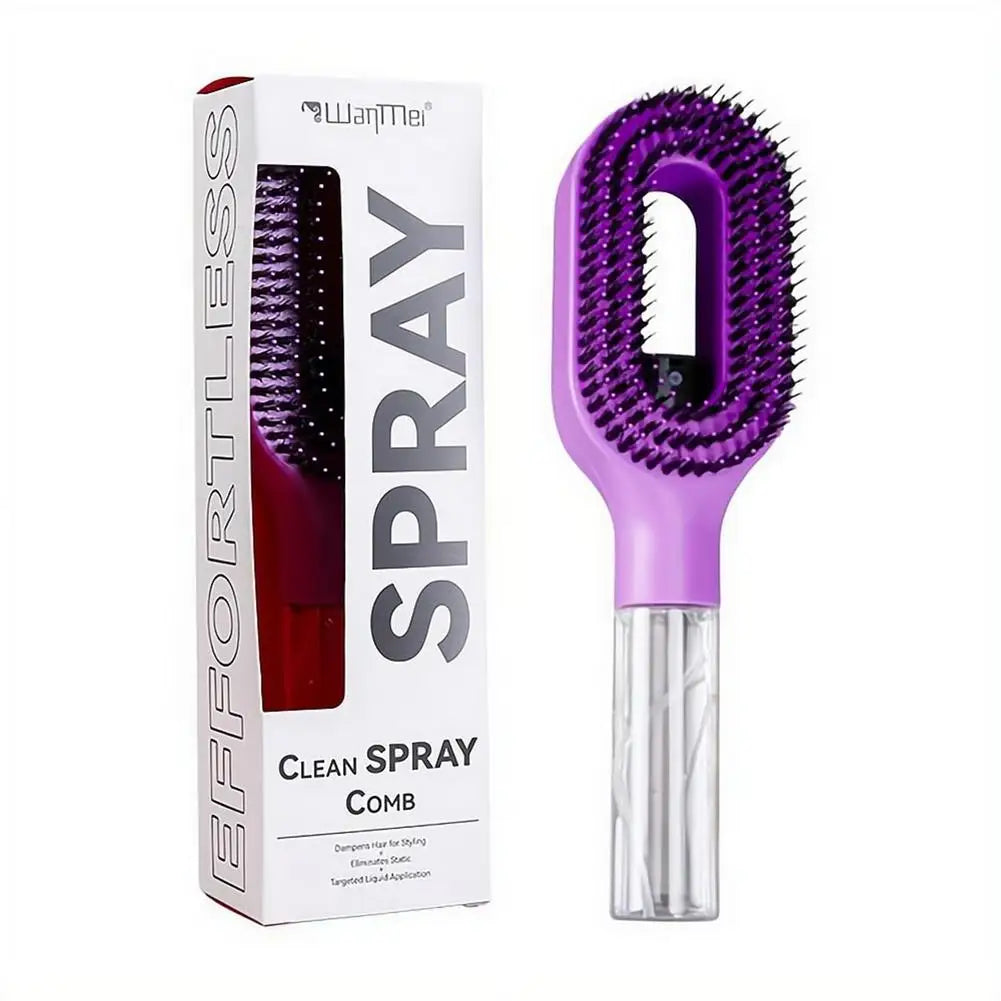 2-in-1 Hair Spray Brush — Frizz-Free Hair Anywhere