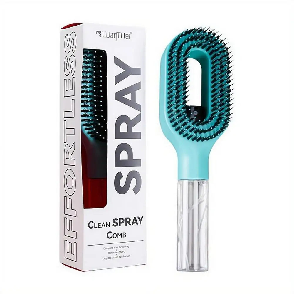 2-in-1 Hair Spray Brush — Frizz-Free Hair Anywhere
