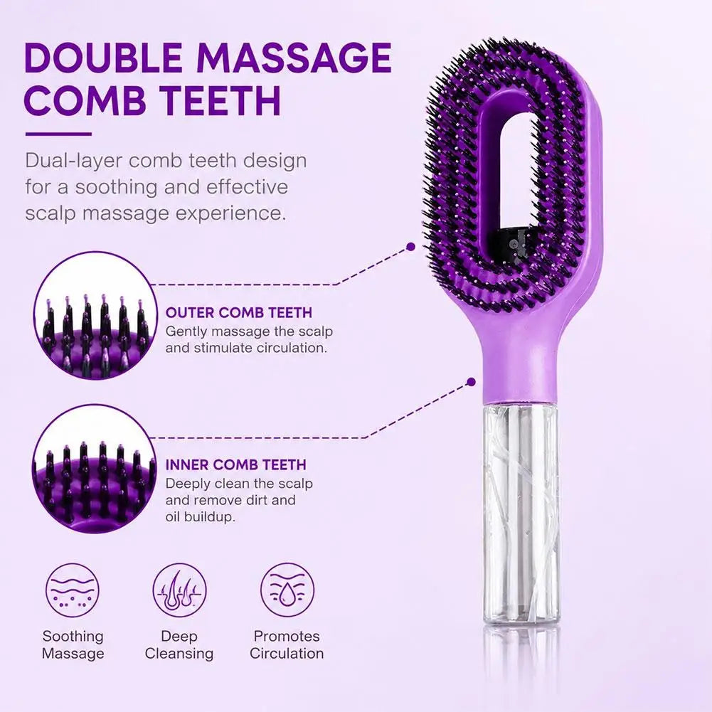 2-in-1 Hair Spray Brush — Frizz-Free Hair Anywhere