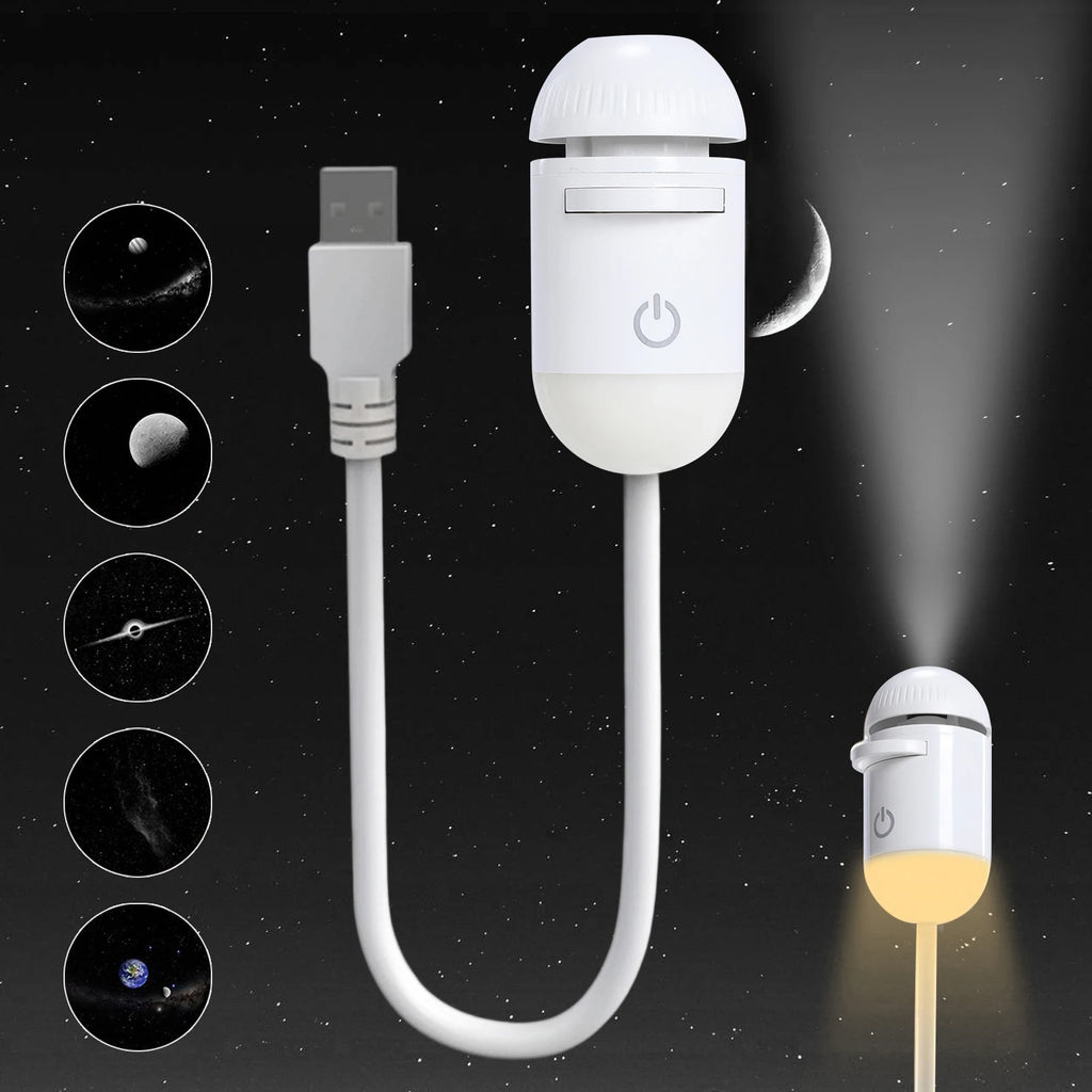 Mini Galaxy Projector — Starry Night Light for Any Room