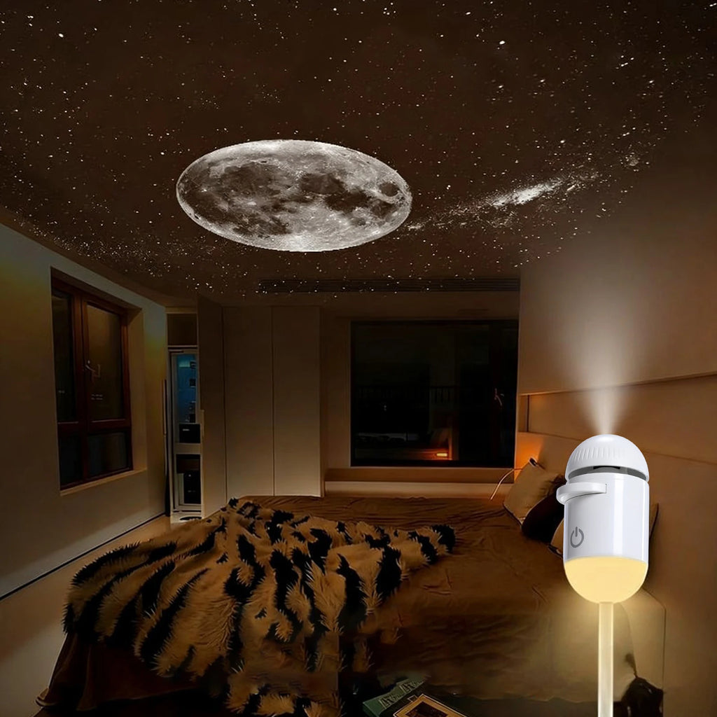 Mini Galaxy Projector — Starry Night Light for Any Room