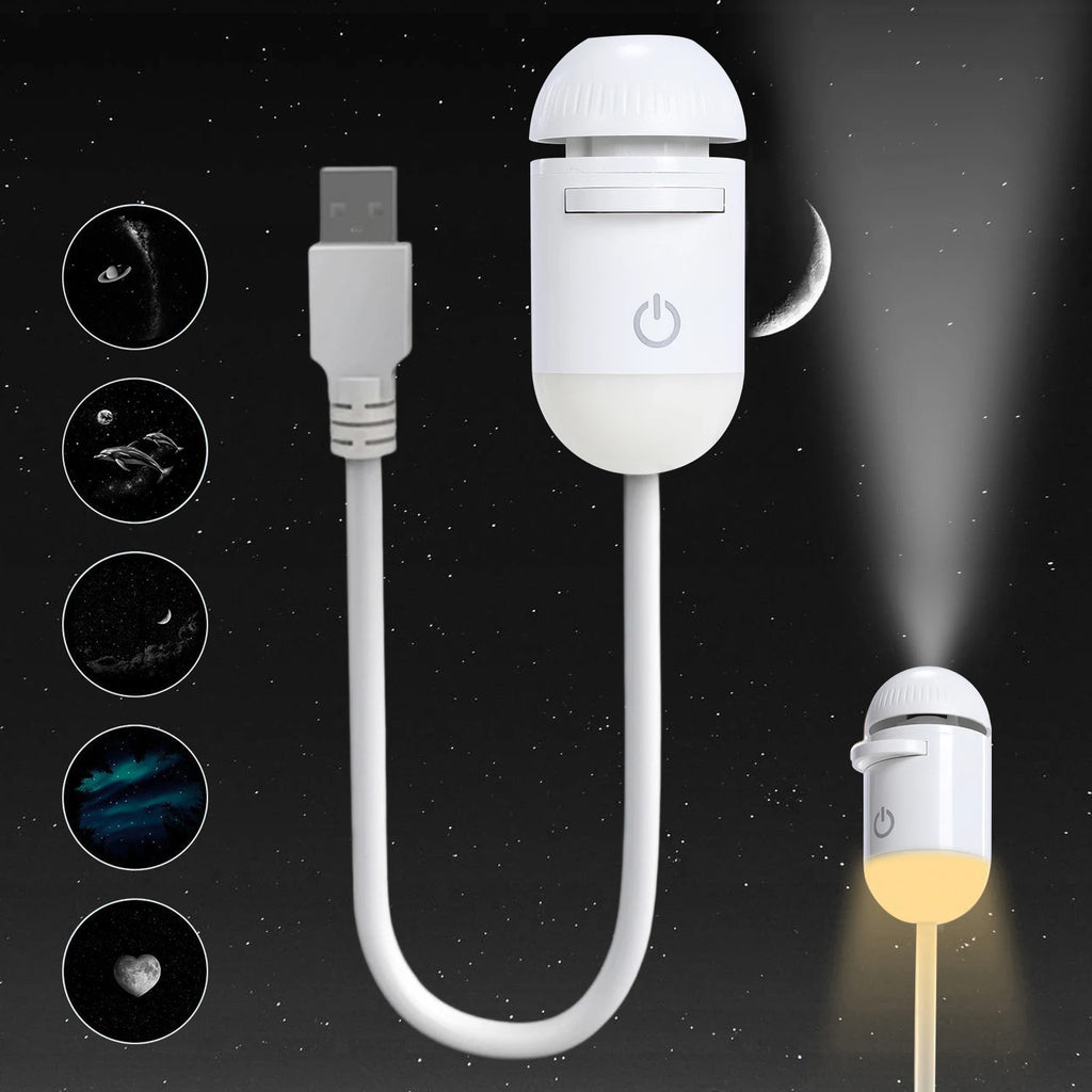 Mini Galaxy Projector — Starry Night Light for Any Room