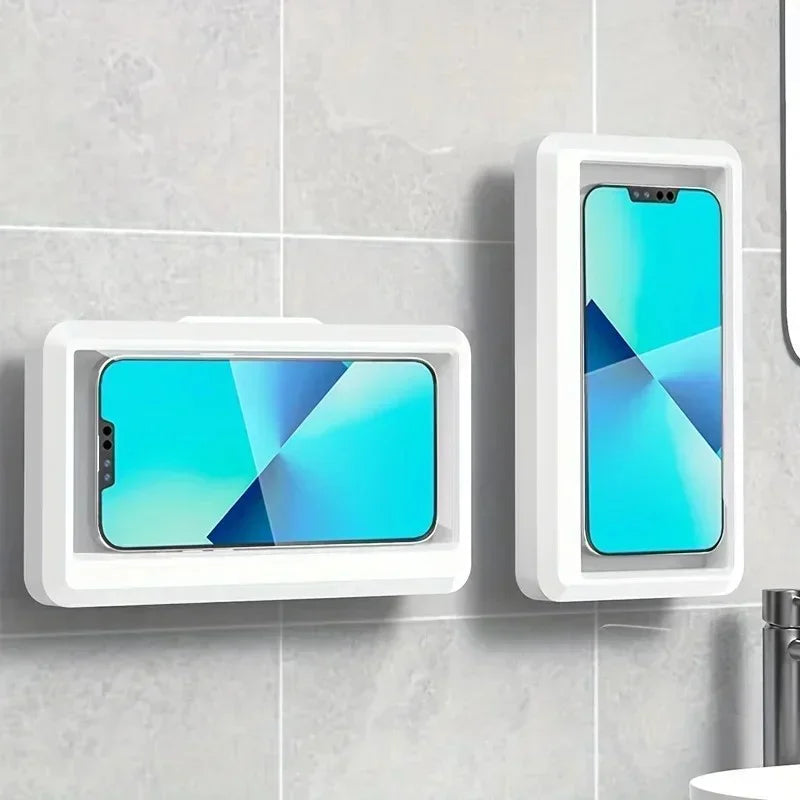 Waterproof Shower Phone Holder — 360° Adjustable Mount