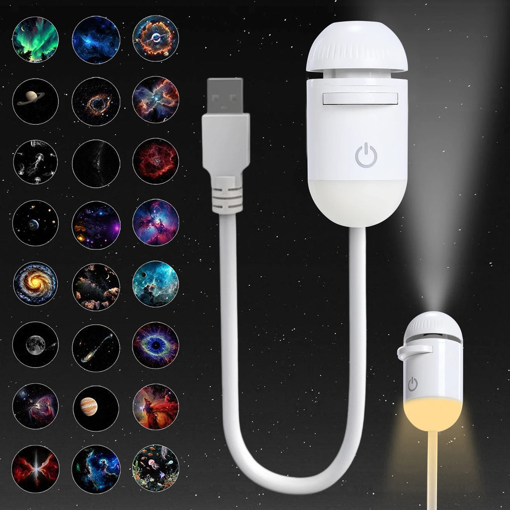 Mini Galaxy Projector — Starry Night Light for Any Room